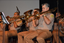 Banda sinfônica da PM toca músicas tema de personagens de histórias em quadrinhos em apresentações beneficentes no Norte do Paraná