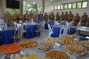 Policial militar de folga é homenageado pela prisão de dois homens no centro de Londrina (PR)