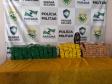PM encontra carro capotado com mais de 100 quilos de maconha em Campo Largo, na RMC