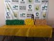 PM encontra carro capotado com mais de 100 quilos de maconha em Campo Largo, na RMC