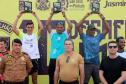 Dezenas de atletas participam do Desafio 10 Km do 17º Batalhão de Polícia Militar em São José dos Pinhais, na RMC