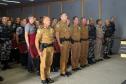 Policiais militares do Paraná e de outros estados participam da aula inaugural do III Curso da RONE em Curitiba 