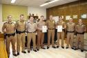 Comandante-Geral entrega Carta Patente para dois Oficiais da Polícia Militar do Paraná em Curitiba
