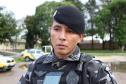 PMs de folga resgatam homem que caiu com carro em rio na divisa entre Paraná e Santa Catarina