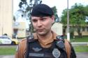 PMs de folga resgatam homem que caiu com carro em rio na divisa entre Paraná e Santa Catarina