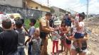 PM arrecada mais de 300 brinquedos e entrega para crianças de diversos bairros de Curitiba