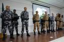 PM forma 35 policiais do Paraná e de Santa Catarina no Curso de Controle de Distúrbios Civis durante solenidade em Curitiba