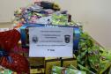 PM arrecada mais de 300 brinquedos e entrega para crianças de diversos bairros de Curitiba