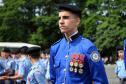 Colégio da PM em Curitiba forma 230 jovens no Ensino Médio durante solenidade militar na RMC