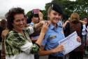 Colégio da PM em Curitiba forma 230 jovens no Ensino Médio durante solenidade militar na RMC