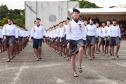 Colégio da PM em Curitiba forma 230 jovens no Ensino Médio durante solenidade militar na RMC
