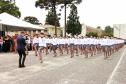 Colégio da PM em Curitiba forma 230 jovens no Ensino Médio durante solenidade militar na RMC