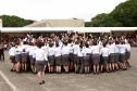 Colégio da PM em Curitiba forma 230 jovens no Ensino Médio durante solenidade militar na RMC