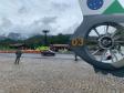 BPMOA faz transporte aeromédico de vítima de acidente no Litoral do estado
