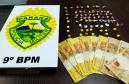 PM encaminha adolescente e apreende 71 porções de crack e cocaína em Matinhos (PR)