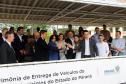 Ministério da Cidadania entrega mais de 230 viaturas durante solenidade na APMG em São José dos Pinhais, na RMC