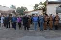 Regimento de Polícia Montada da PM celebra passagem de comando durante solenidade militar em Curitiba