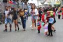 Polícia Militar garante a segurança de milhares de pessoas durante o desfile de Carnaval em Curitiba