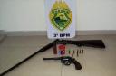  Em quatro dias, Batalhão da PM apreende nove armas de fogo no Sudoeste do estado