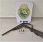 Ocorrências atendidas pela PM durante o fim de semana resultam em cinco armas de fogo aprendidas no Sudoeste paranaense