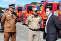 Polícia Militar e Corpo de Bombeiros recebem 81novas viaturas para reforçar atendimento à população em todo estado