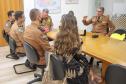 Oficial da PM recebe homenagem do Comando-Geral da PM antes de entrar para a reserva remunerada