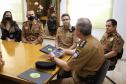 Oficial da PM recebe homenagem do Comando-Geral da PM antes de entrar para a reserva remunerada