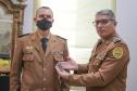Oficial da PM recebe homenagem do Comando-Geral da PM antes de entrar para a reserva remunerada