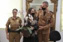 Oficial da PM recebe homenagem do Comando-Geral da PM antes de entrar para a reserva remunerada