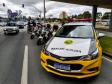 Batalhão de Trânsito promove blitz de conscientização ao Maio Amarelo na Linha Verde, em Curitiba