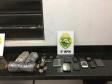 PM apreende maconha e celulares que seriam lançados dentro da Penitenciária Estadual de Londrina