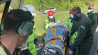 BPMOA resgata motociclista acidentado na divisa com São Paulo 