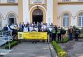 Órgãos envolvidos com o Maio Amarelo homenageiam profissionais da saúde de 12 hospitais de Curitiba