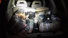Carro carregado com 391 quilos de maconha é localizado pela PM em Foz do Iguaçu (PR)