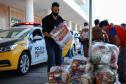Polícia Militar e Corpo de Bombeiros participam da campanha Cesta Solidária do Governo do estado