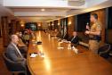 Comandante-Geral da PM participa de reunião na Associação Comercial do Paraná, em Curitiba