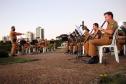 Banda de Música da PM faz live em homenagem ao Dia das Mães no Jardim Botânico em Curitiba