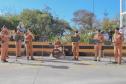Banda de Música da PM faz homenagem para enfermeiros do Hospital da PM no Dia Internacional da Enfermagem