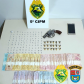PM prende dois homens e apreende 119 pedras de crack e arma de fogo no Noroeste do estado