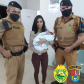 Policiais da 5ª Companhia salvam vida de bebê engasgado em Cianorte (PR)