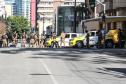 Manifestação Praça Santos Andrade e Palácio Iguaçu