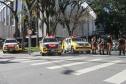 Manifestação Praça Santos Andrade e Palácio Iguaçu
