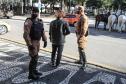 Manifestação Praça Santos Andrade e Palácio Iguaçu