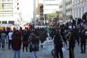 Manifestação Praça Santos Andrade e Palácio Iguaçu