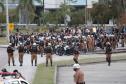 Manifestação Praça Santos Andrade e Palácio Iguaçu