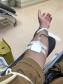Policiais militares fazem doação de sangue coletiva no Norte do estado pelo Dia Mundial do Doador de Sangue