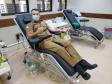 Policiais militares fazem doação de sangue coletiva no Norte do estado pelo Dia Mundial do Doador de Sangue