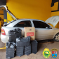 BPRv apreende carro carregado com cigarros contrabandeados no Oeste do estado