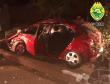 Homem causa acidente ao tentar fugir da PM e acaba preso em Wenceslau Braz (PR)