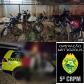 Com a Operação Metrópolis, 5º Comando Regional apreende mais de 360 quilos de maconha e recupera moto furtada